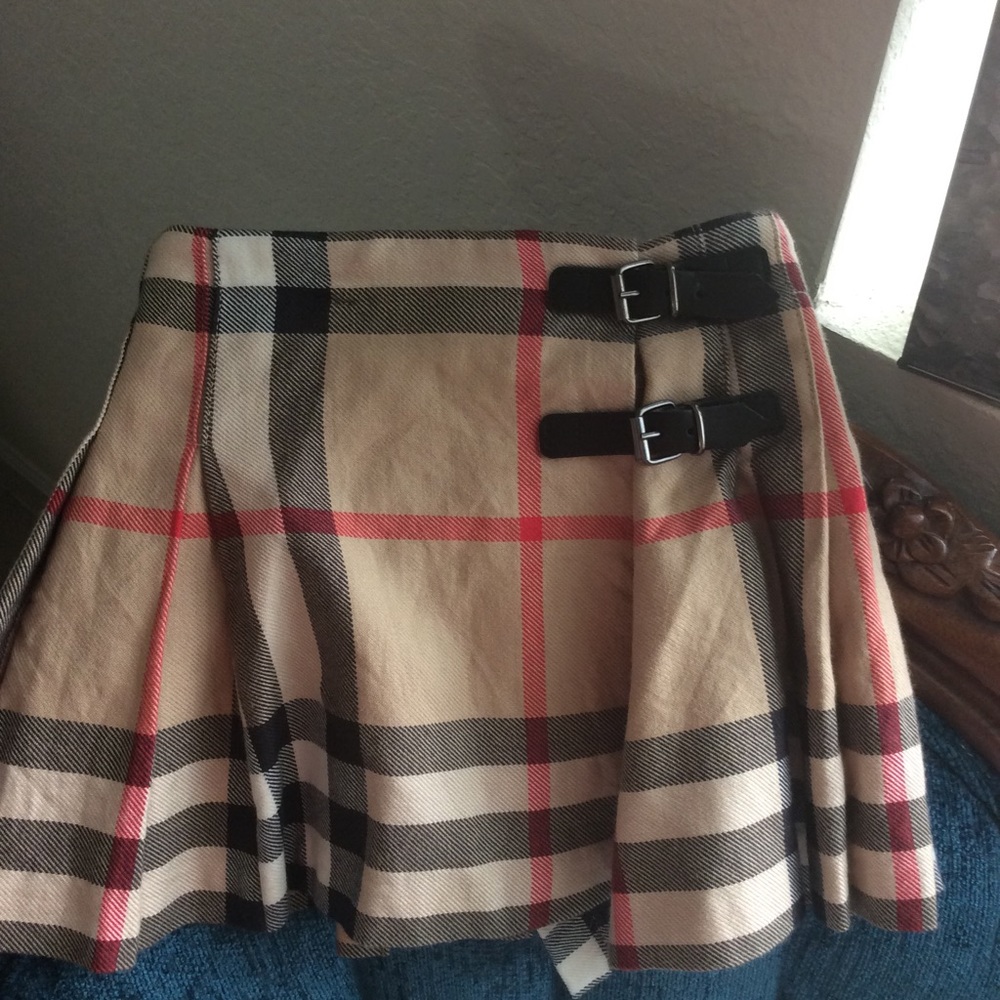 Toddler Burberry Skirt 12m